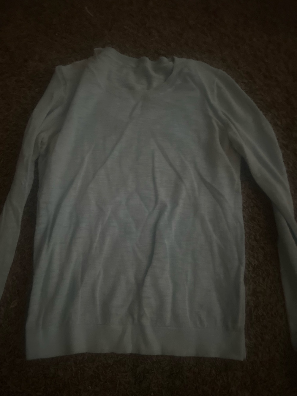 Banana Republic White Knit Crewneck Sweater